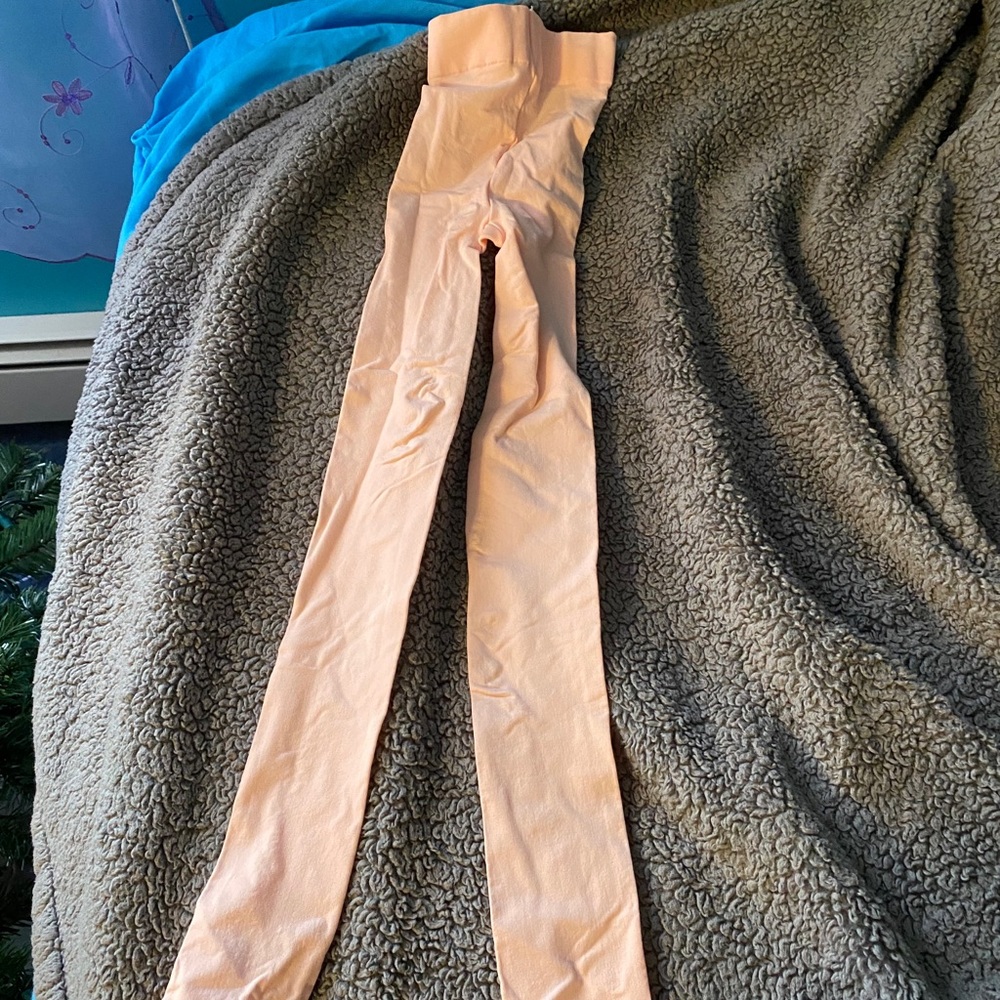 Pink capezio tights